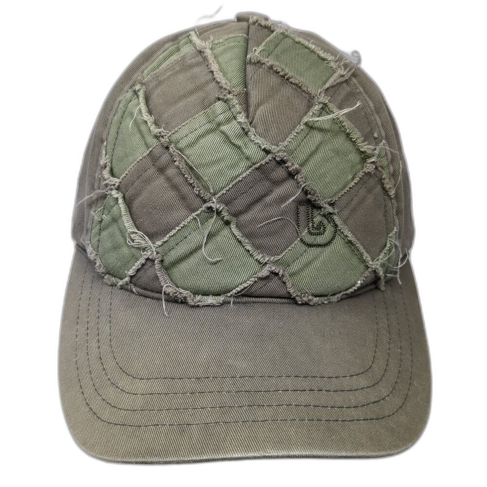 Burton Olive Green Patchwork Hat - image 1